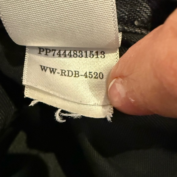 Everlane 90s Cheeky Jean Size 25 Ankle Black Organic Cotton Straight Leg Denim - Picture 5 of 16